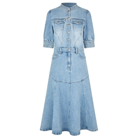 Dea Kudibal SelenaDEA Denim Kjole, Light Blue